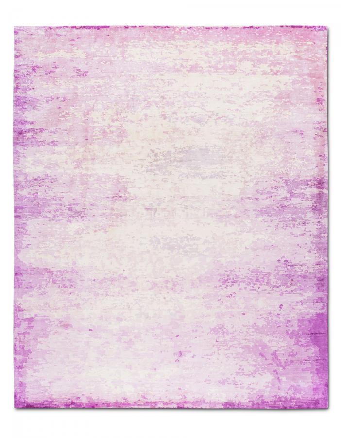 新中式粉色抽象过道地毯贴图-高端定制