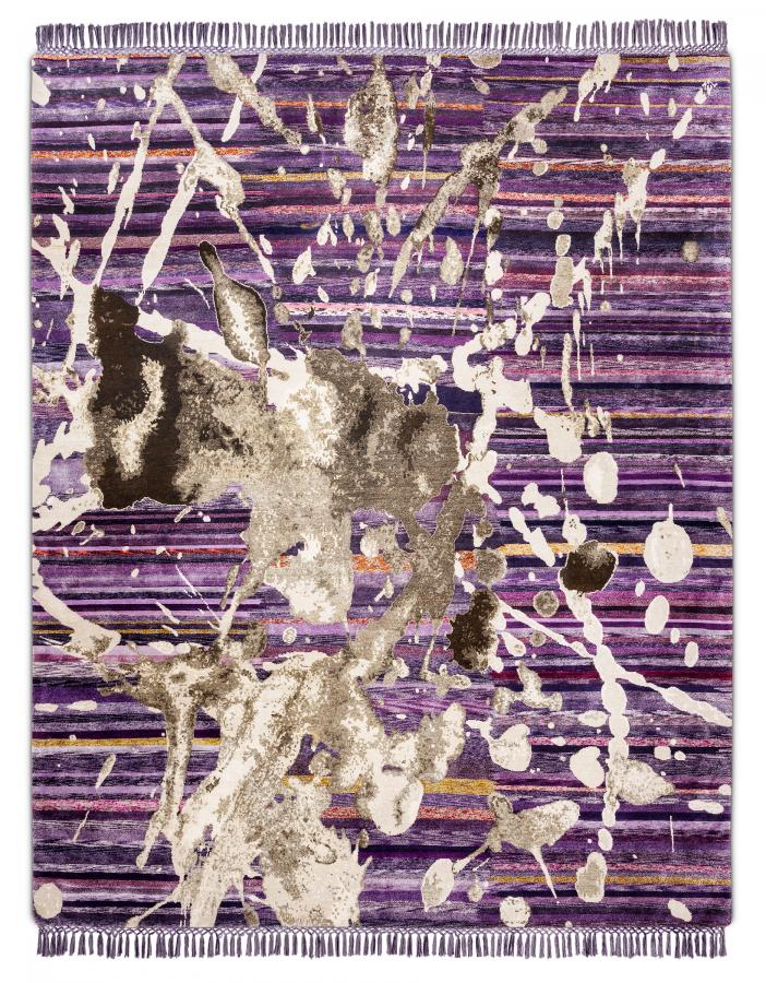新中式紫色水墨抽象图案地毯贴图-高端定制-3