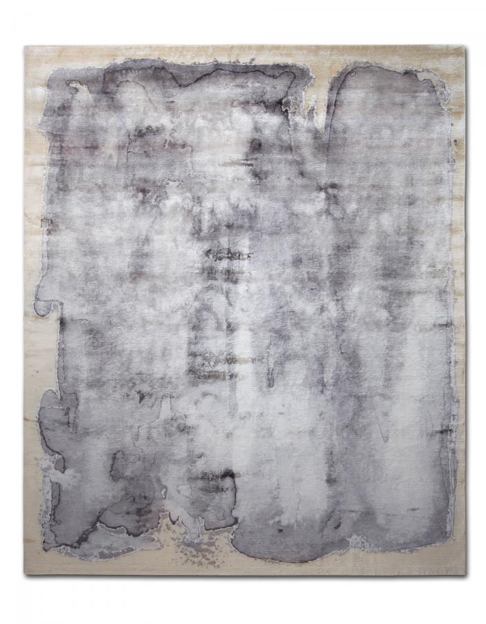 新中式灰白水墨抽象图案地毯贴图-高端定制-5
