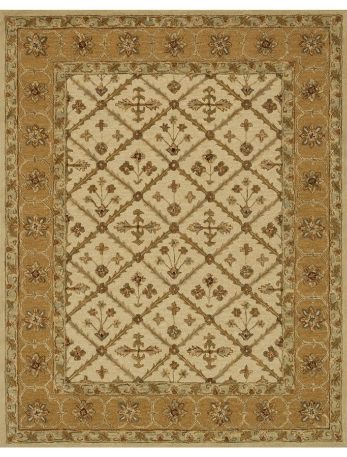 美式风格波希米亚花纹图案地毯贴图-高端定制-6