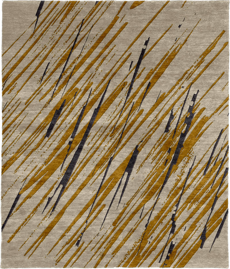 现代风格简单抽象图案地毯贴图-高端定制