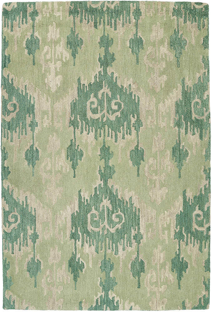 现代美式风格青绿色简单花纹图案地毯贴图