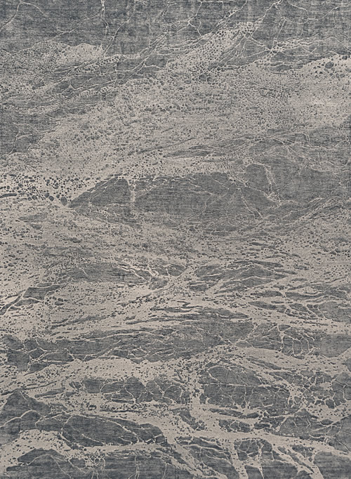现代风格深浅灰色河流图案地毯贴图-高端定制