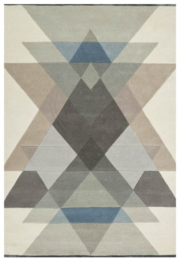 北欧风格浅色几何图案地毯贴图