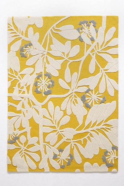 现代美式黄白花纹图案地毯贴图