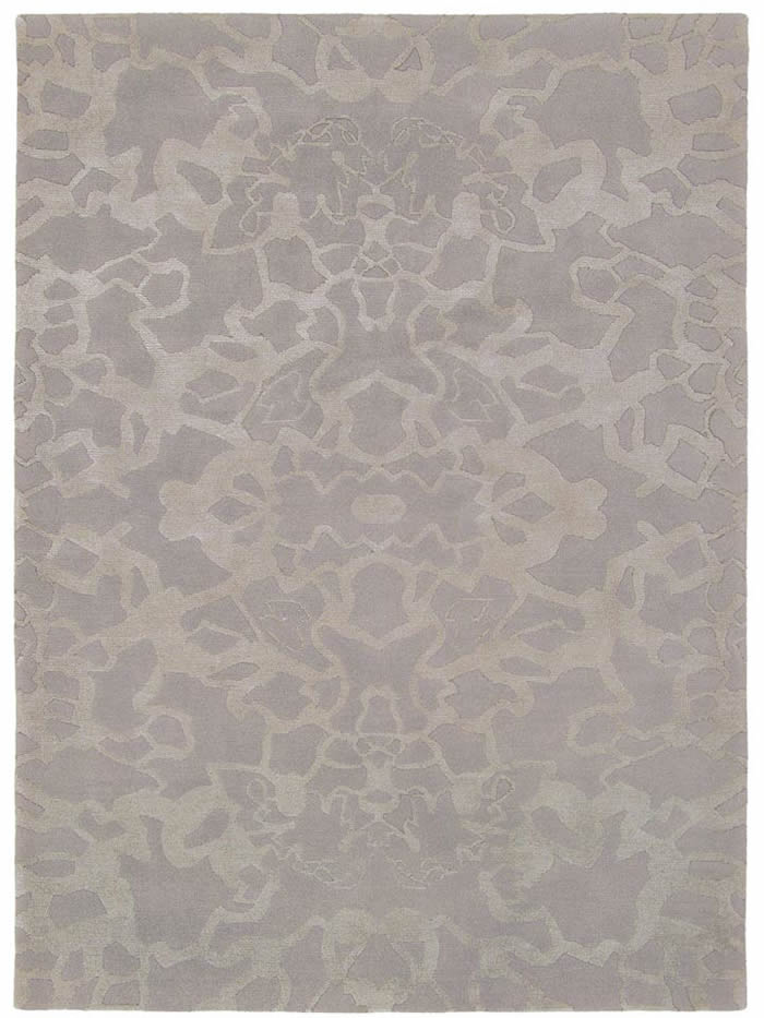 现代美式浅灰色简单纹理图案地毯贴图