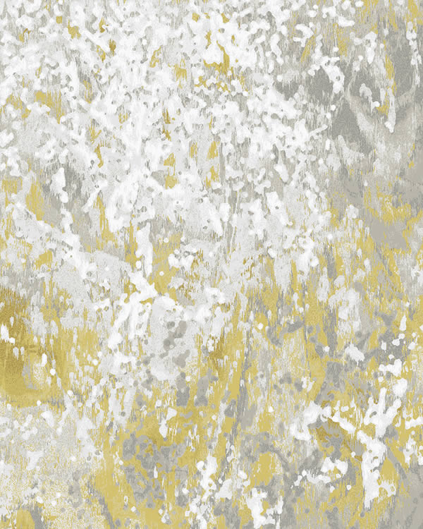 现代风格黄白灰色抽象图案地毯贴图-高端定制
