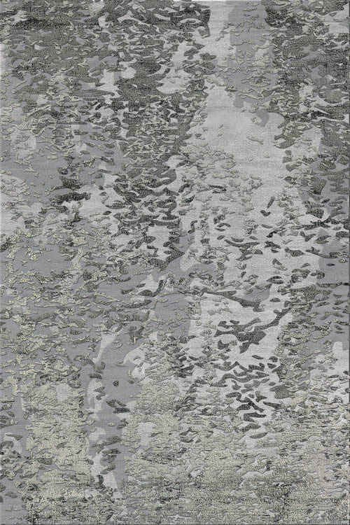 新中式冷灰色抽象纹理图案地毯贴图-高端定制