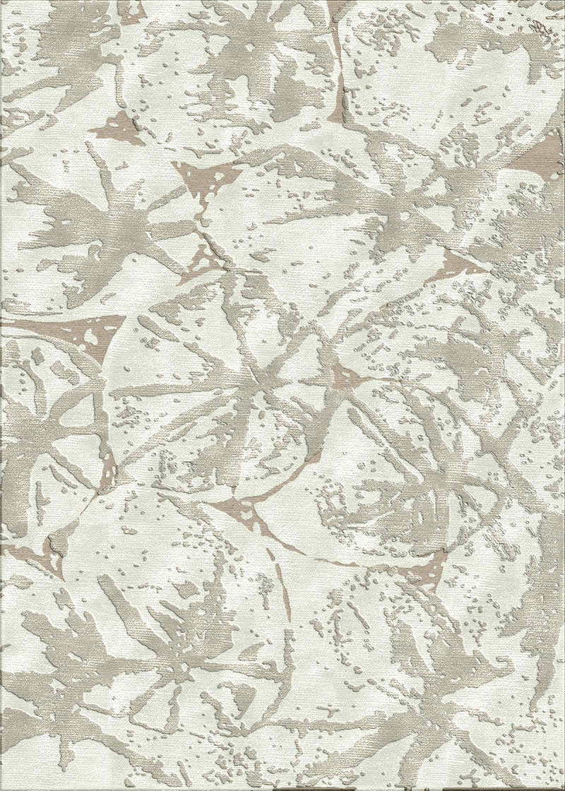 现代美式浅暖灰色抽象图案地毯贴图