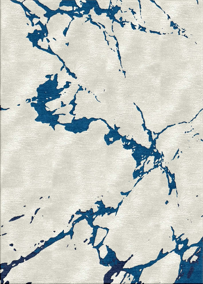 新中式浅灰青蓝色简单纹理图案地毯贴图
