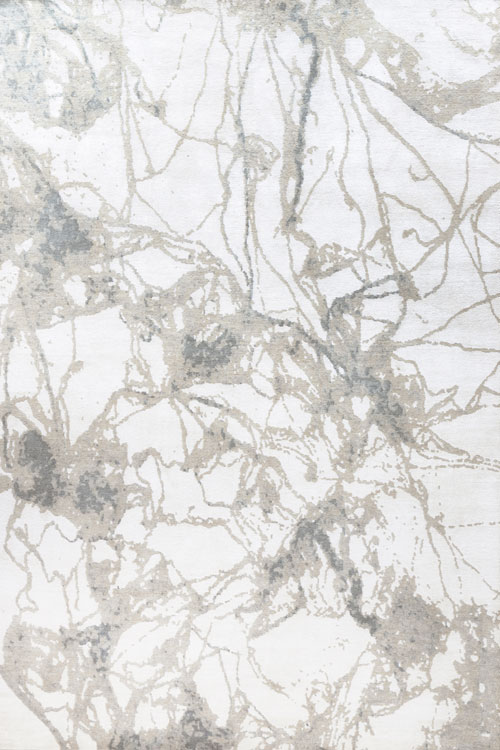 新中式绿灰白色色抽象纹理图案地毯贴图