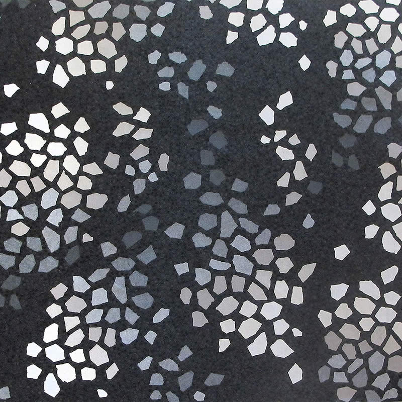 北欧风黑白色几何色块图案地毯贴图素材