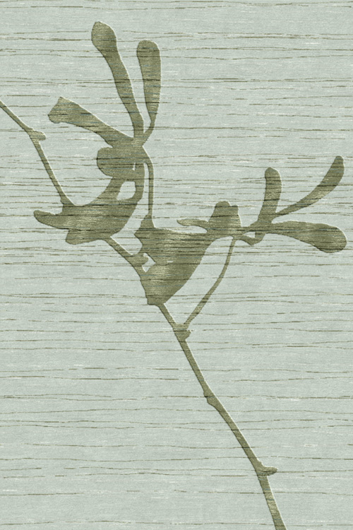 新中式灰绿色简单纹理图案地毯贴图