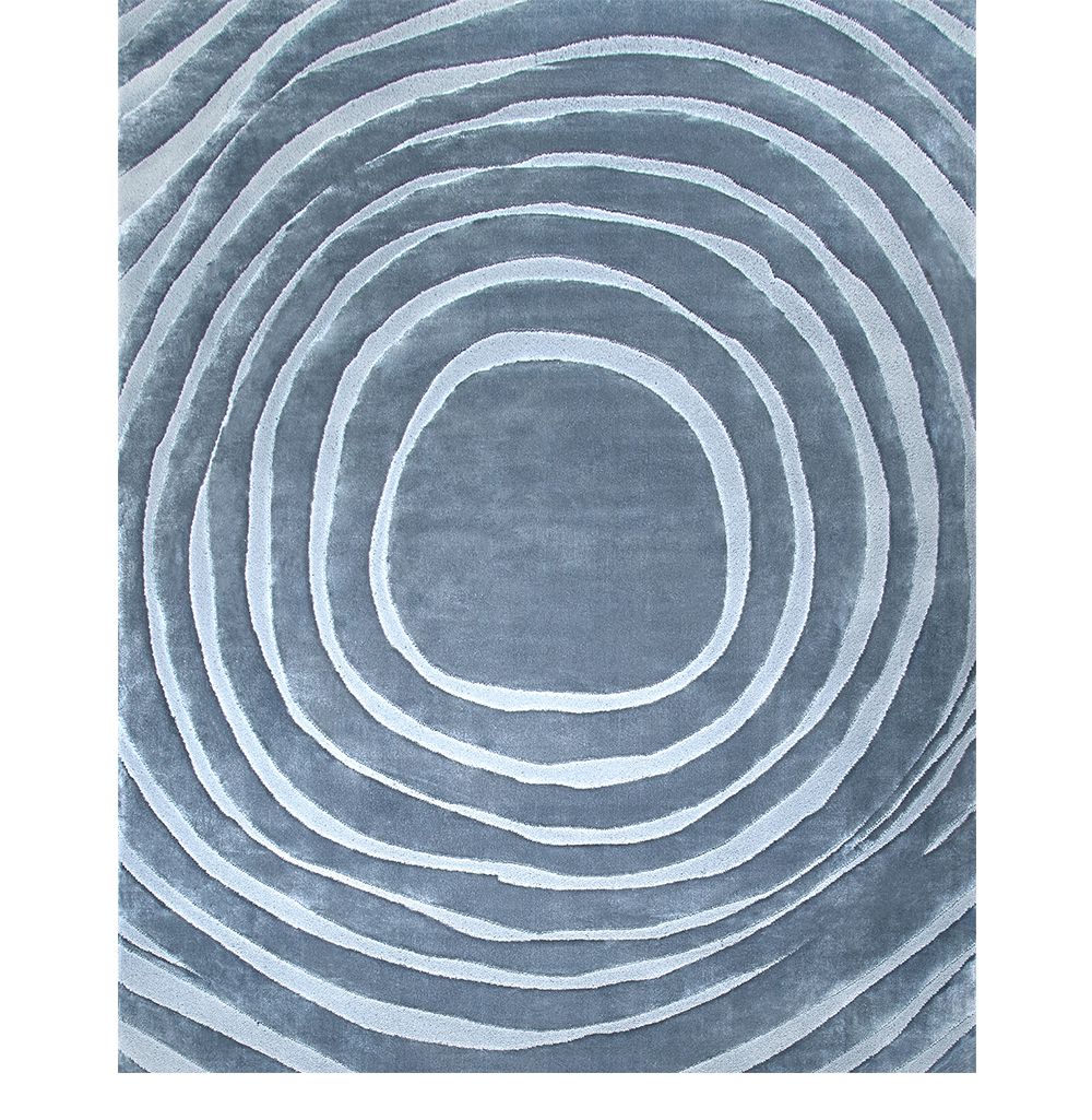 新中式灰色圆圈纹理图案地毯贴图