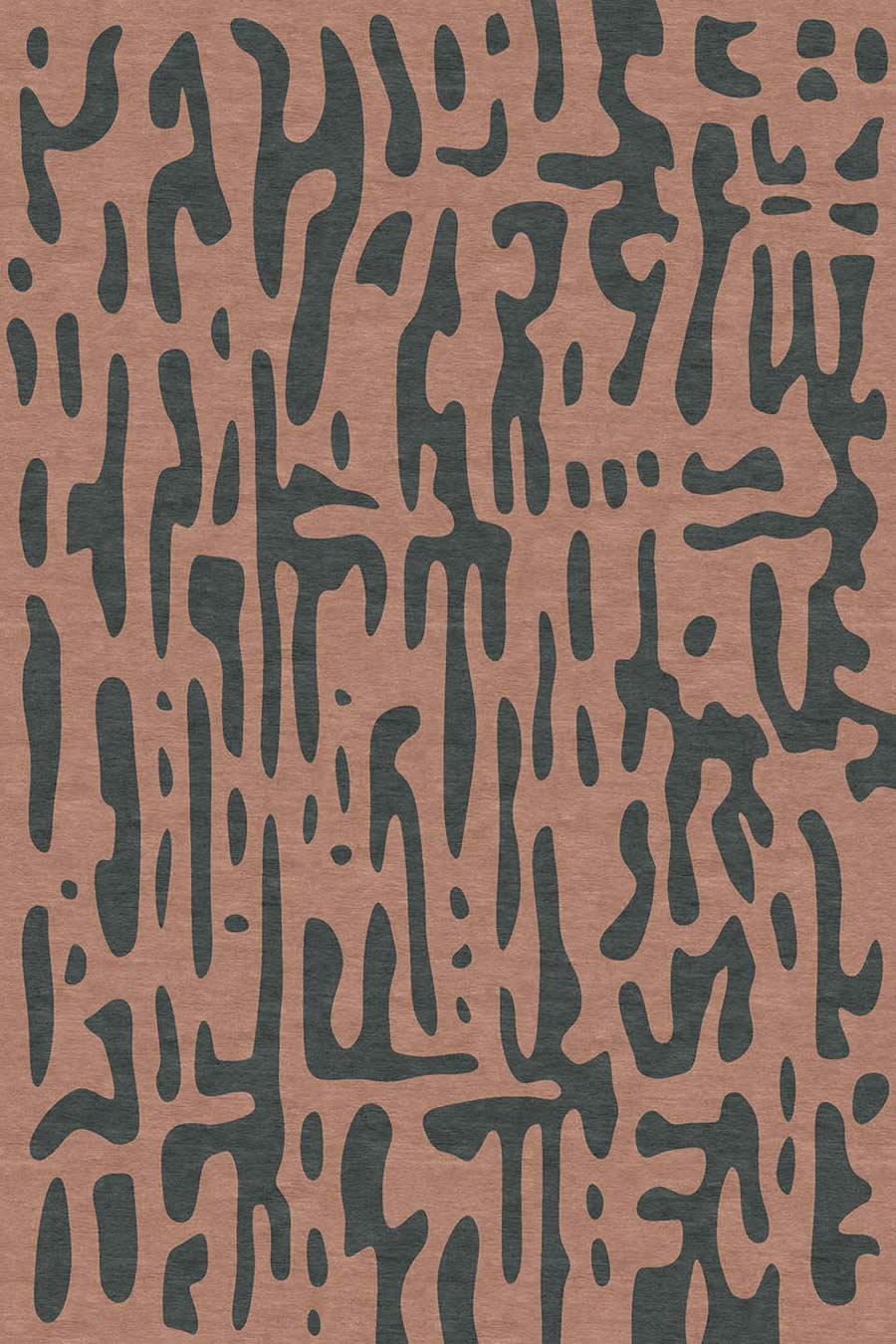 新中式简约意境纹理图案地毯贴图