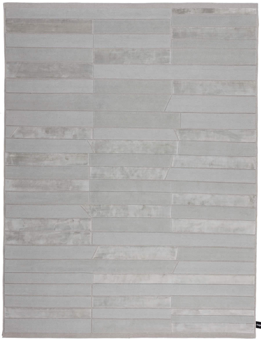 现代简约浅灰色条纹图案地毯贴图